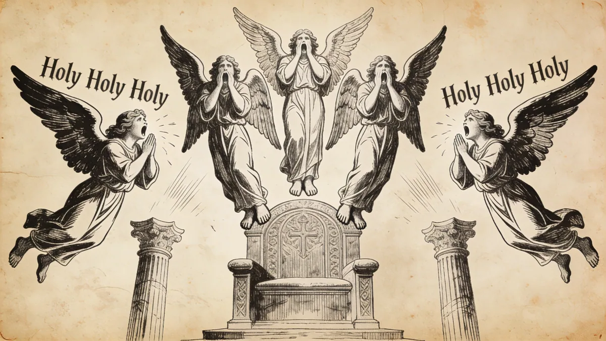 Visual depiction of Isaiah 6