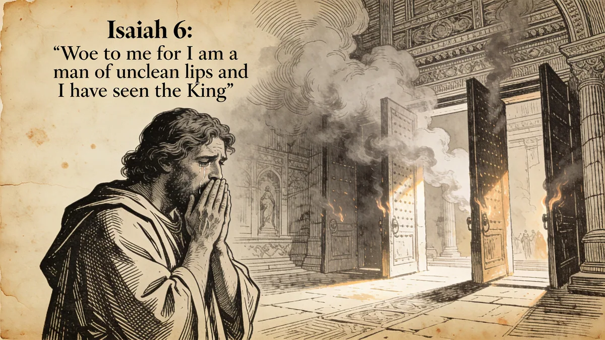 Visual depiction of Isaiah 6