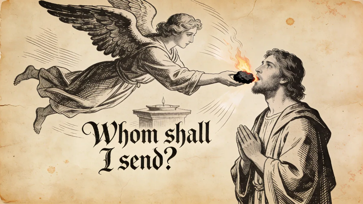 Visual depiction of Isaiah 6