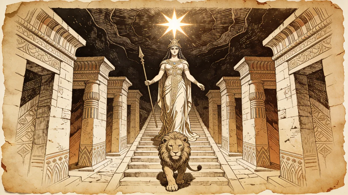 Visual depiction of Ishtar