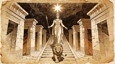 Visual depiction of Ishtar
