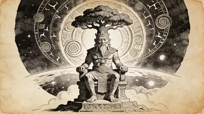 Visual depiction of Itzamna