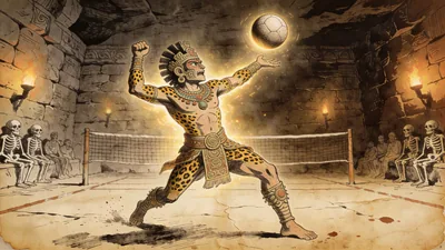 Visual depiction of Ixbalanqué