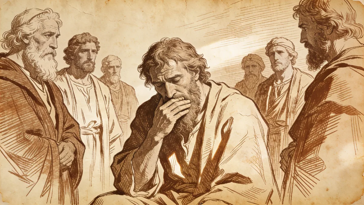 Visual depiction of Job 38
