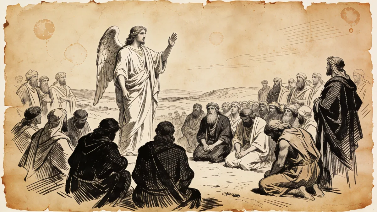Visual depiction of Judges 2
