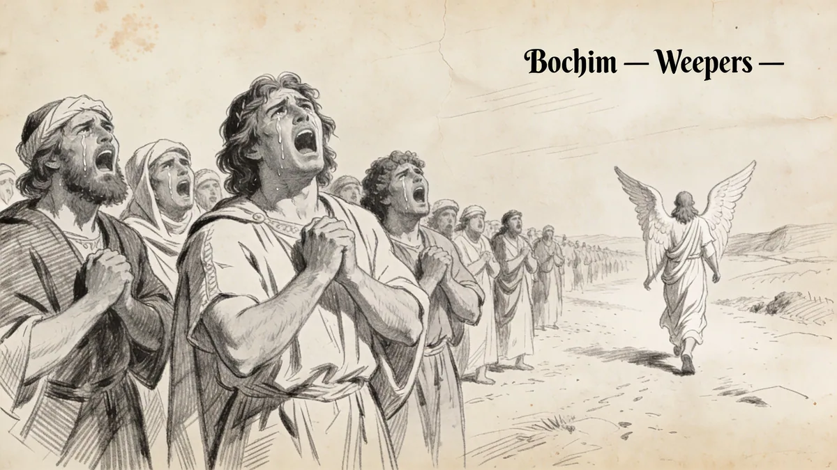 Visual depiction of Judges 2