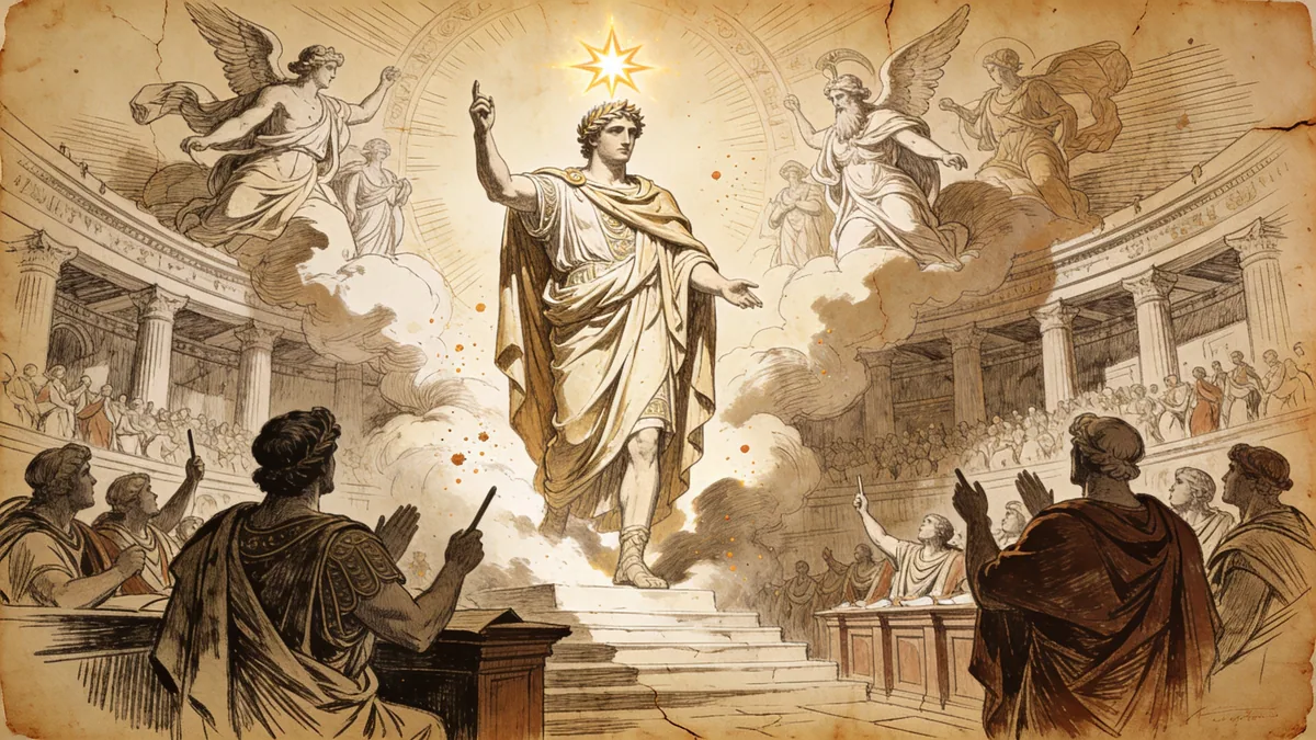 Visual depiction of Julius Caesar