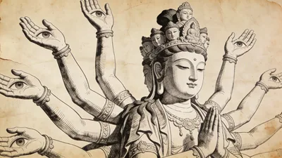 Visual depiction of Kannon