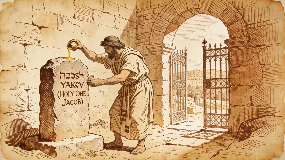 Visual depiction of Kedosh Yaakov