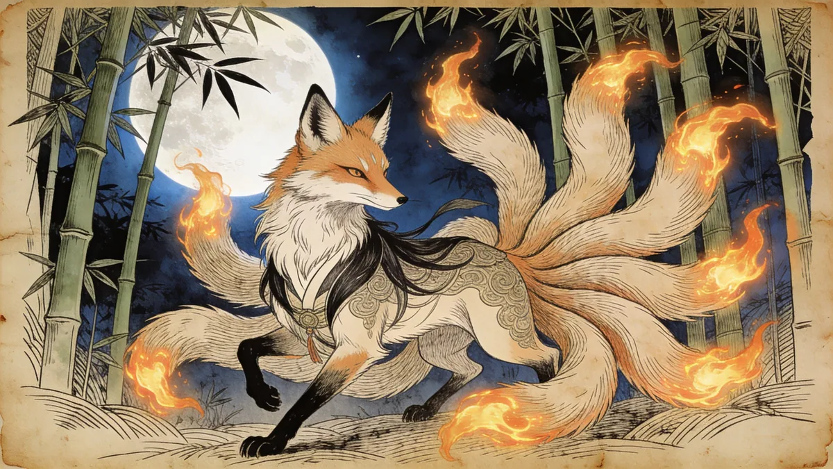 Visual depiction of Kitsune