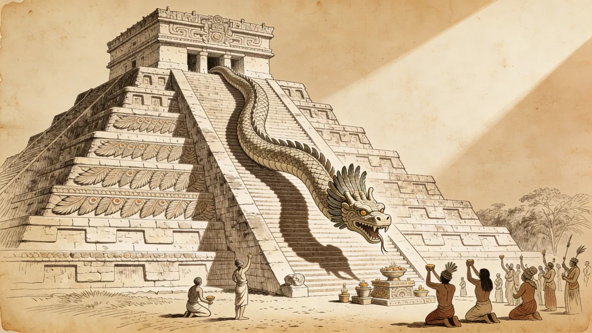Visual depiction of Kukulcan