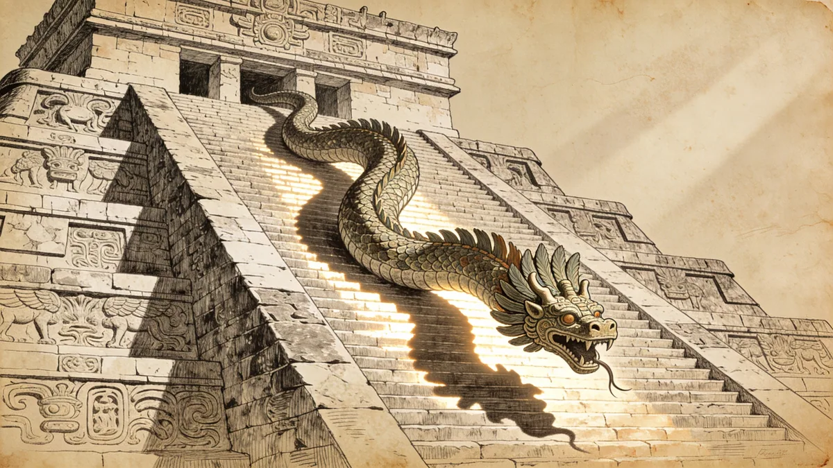 Visual depiction of Kukulkan