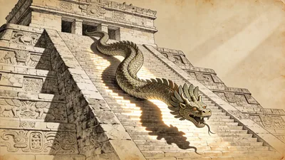 Visual depiction of Kukulkan