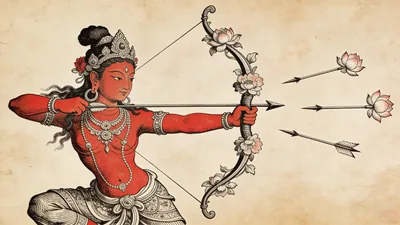 Visual depiction of Kurukulla
