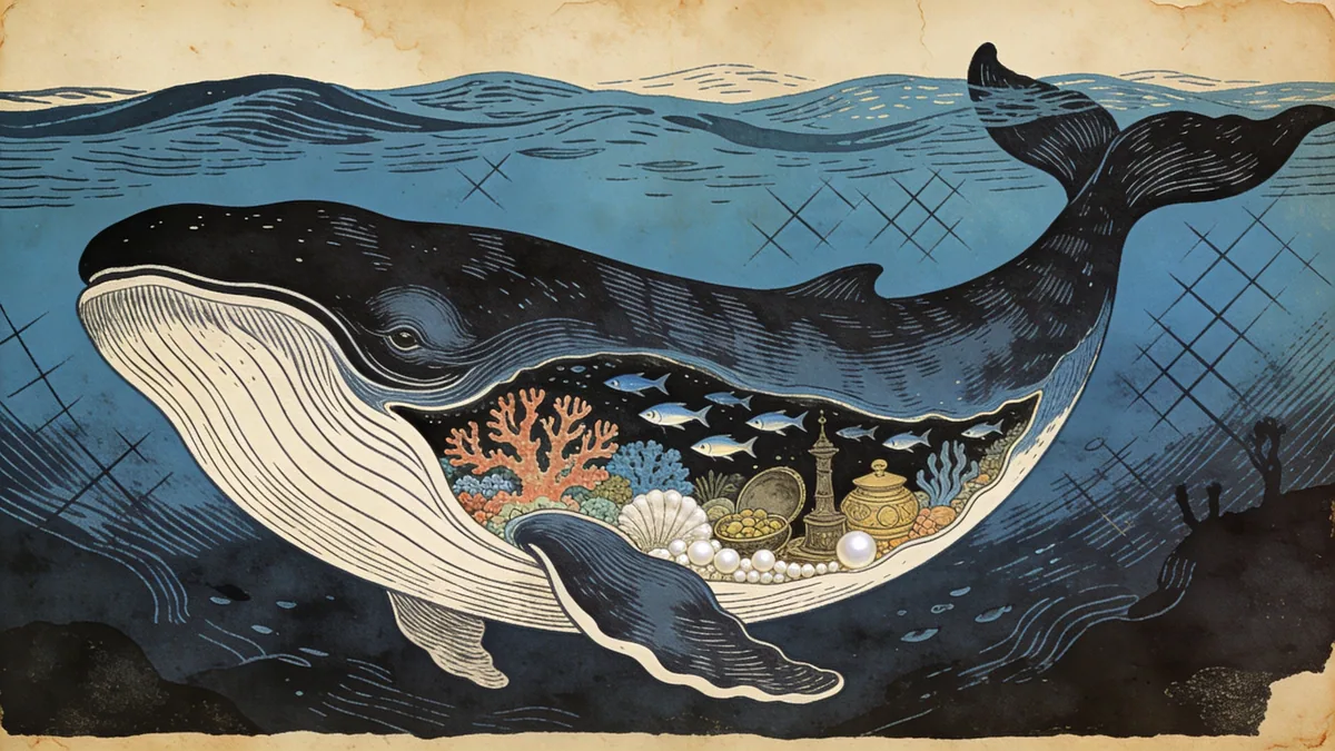 Visual depiction of La Baleine
