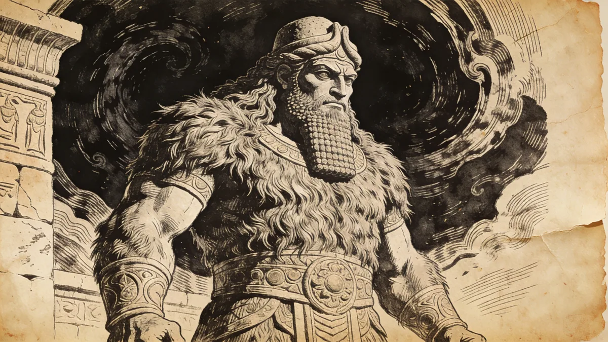Visual depiction of Lahmu