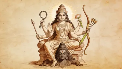 Visual depiction of Lalita Tripura Sundari