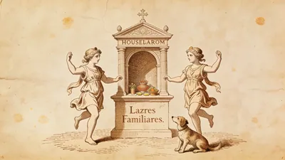 Visual depiction of Lares Familiares