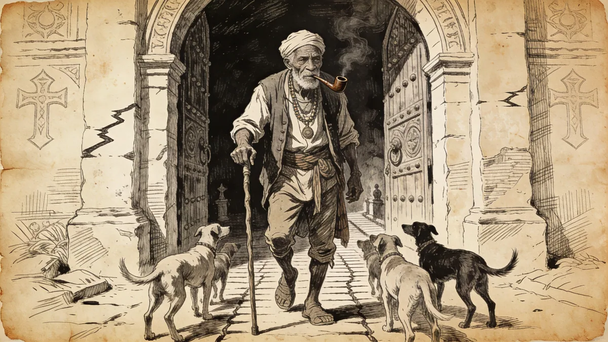 Visual depiction of Legba