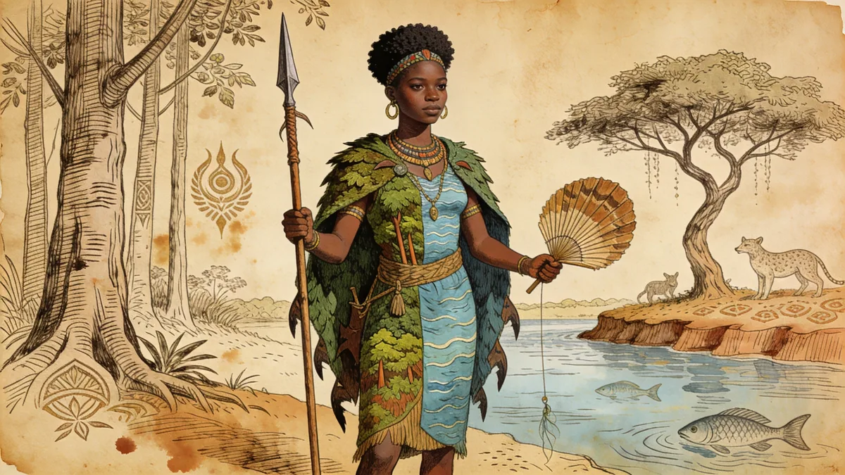 Visual depiction of Logun Ede