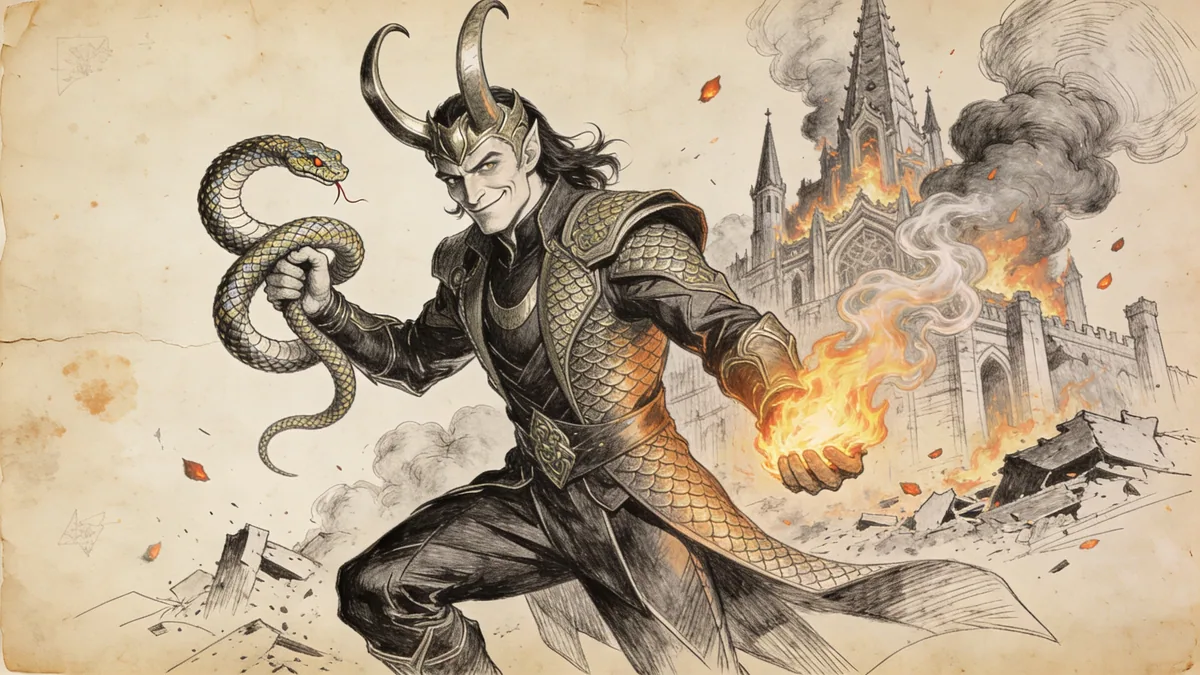 Visual depiction of Loki