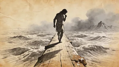 Visual depiction of Lone Man