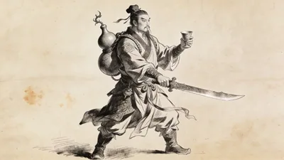 Visual depiction of Lu Dongbin