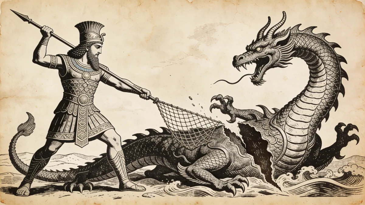 Visual depiction of Marduk