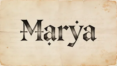 Visual depiction of Marya