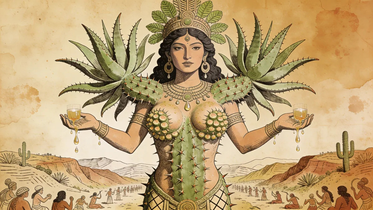 Visual depiction of Mayahuel