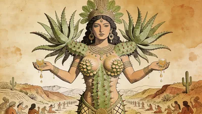 Visual depiction of Mayahuel