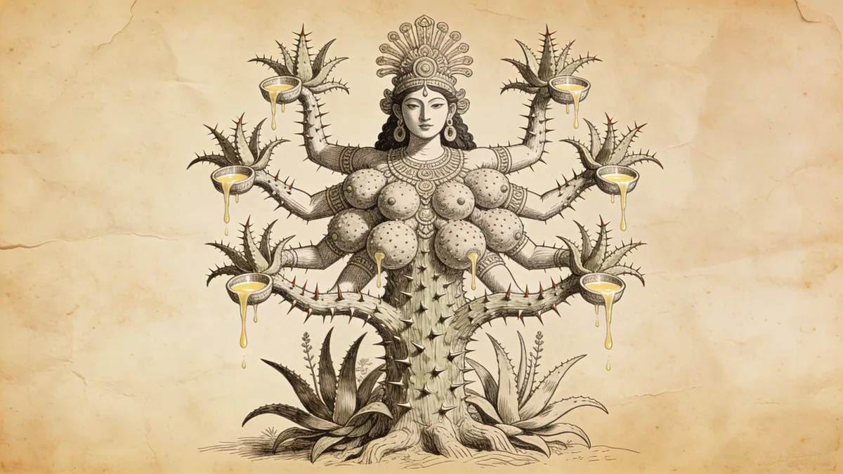 Visual depiction of Mayahuel