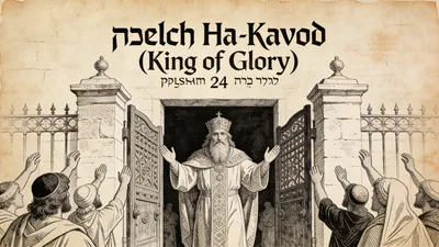 Visual depiction of Melech Ha-Kavod