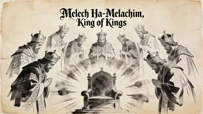 Visual depiction of Melech Ha-Melachim