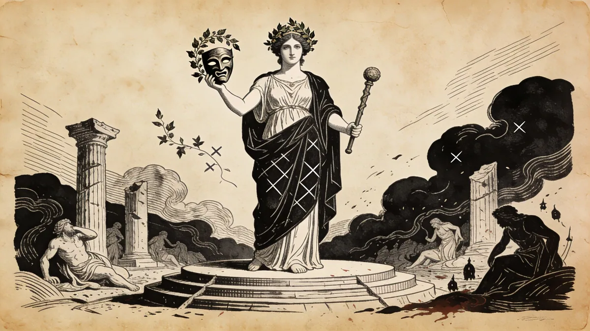 Visual depiction of Melpomene