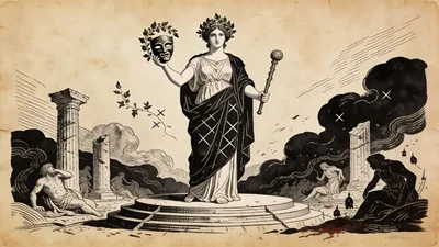 Visual depiction of Melpomene