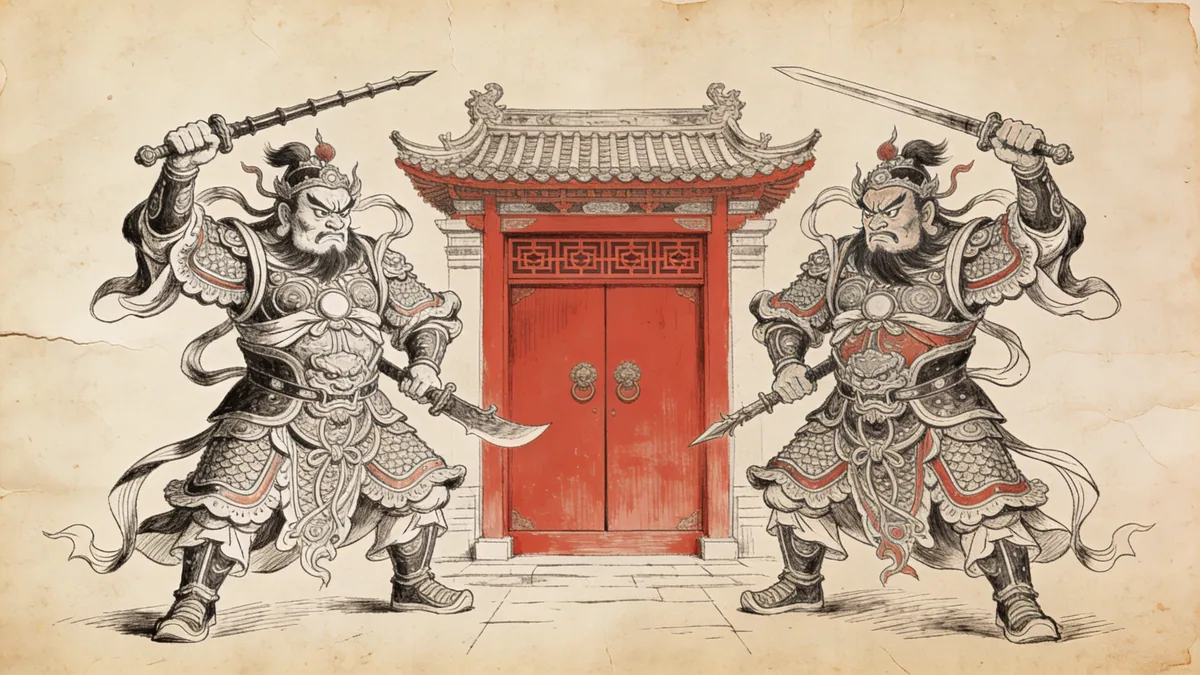 Visual depiction of Men Shen