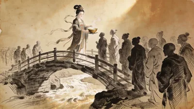 Visual depiction of Meng Po