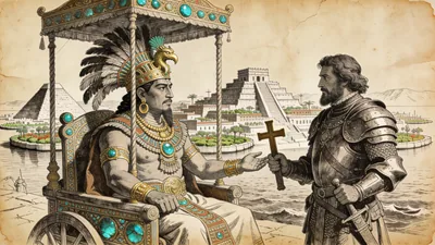 Visual depiction of Moctezuma II
