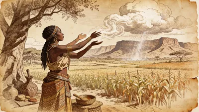 Visual depiction of Modjadji