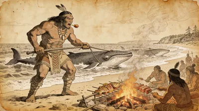 Visual depiction of Moshup