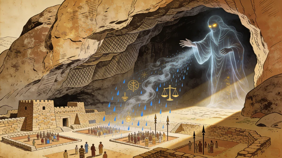 Visual depiction of Mwari