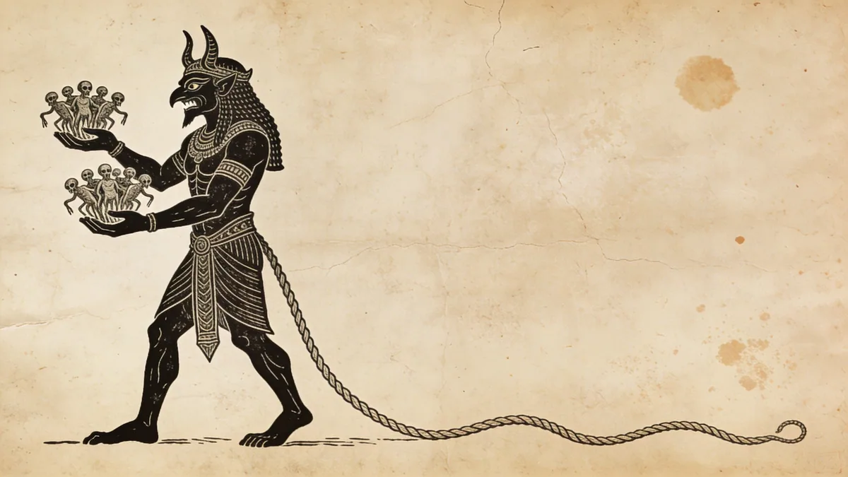 Visual depiction of Namtar