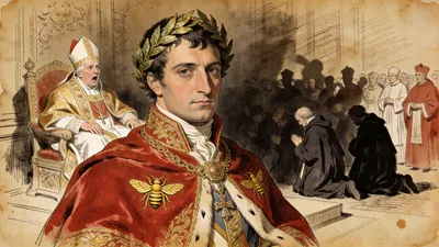 Visual depiction of Napoleon Bonaparte