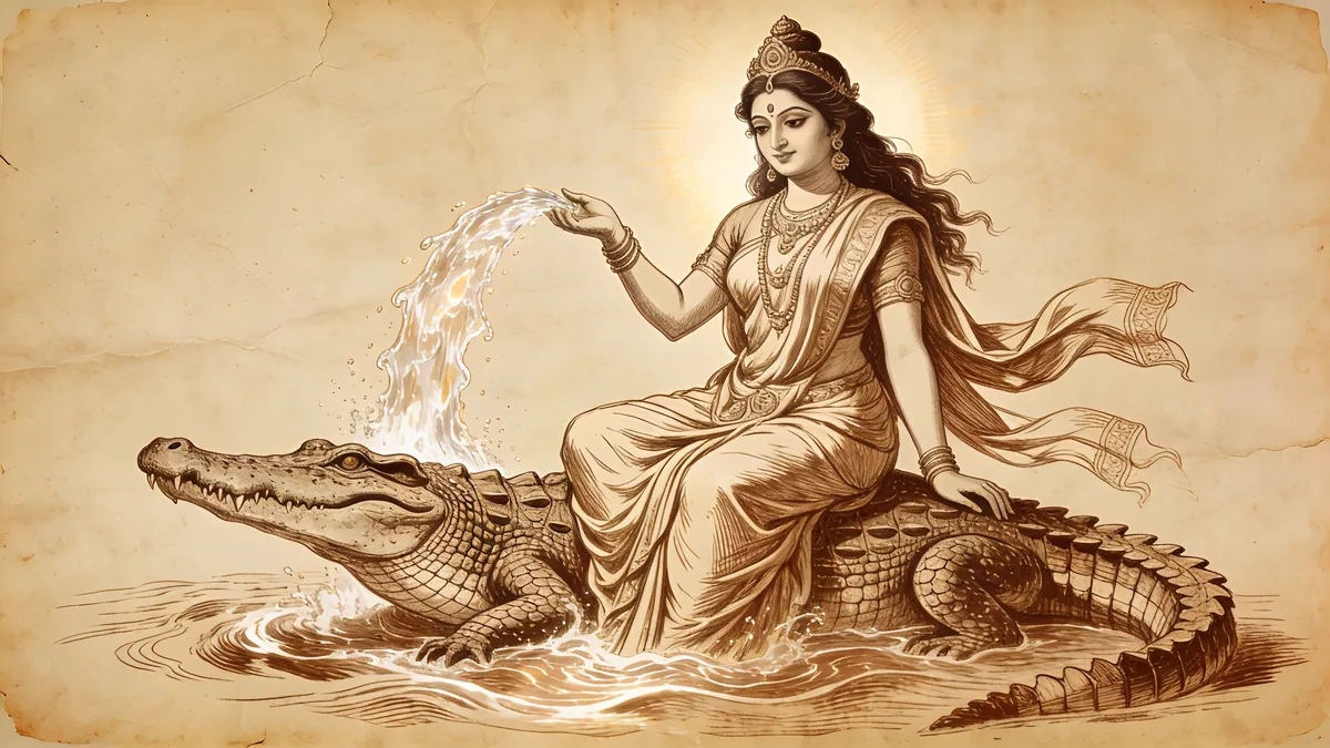 Visual depiction of Narmada
