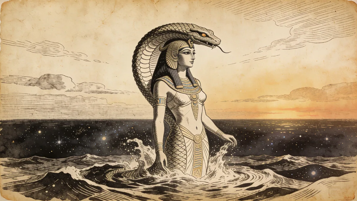 Visual depiction of Naunet