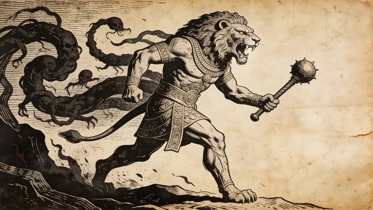 Visual depiction of Nergal