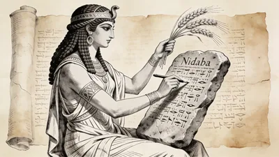 Visual depiction of Nidaba