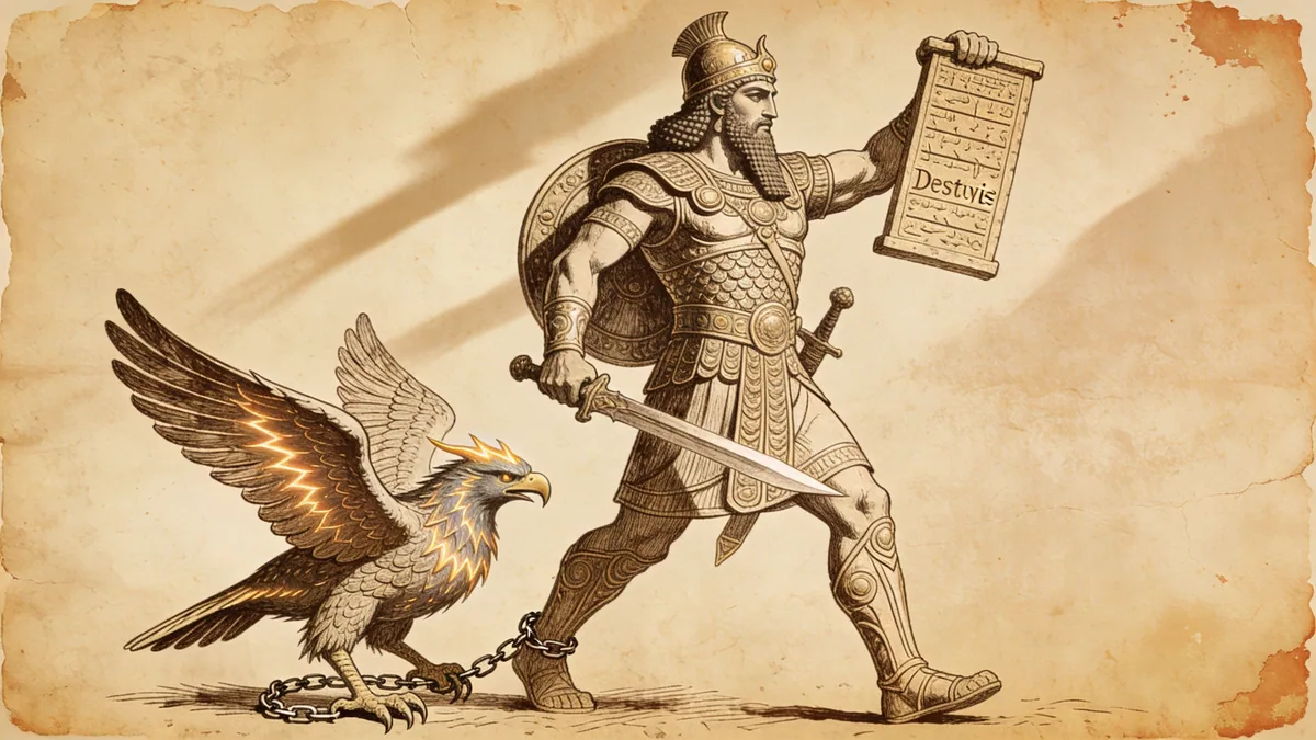 Visual depiction of Ninurta