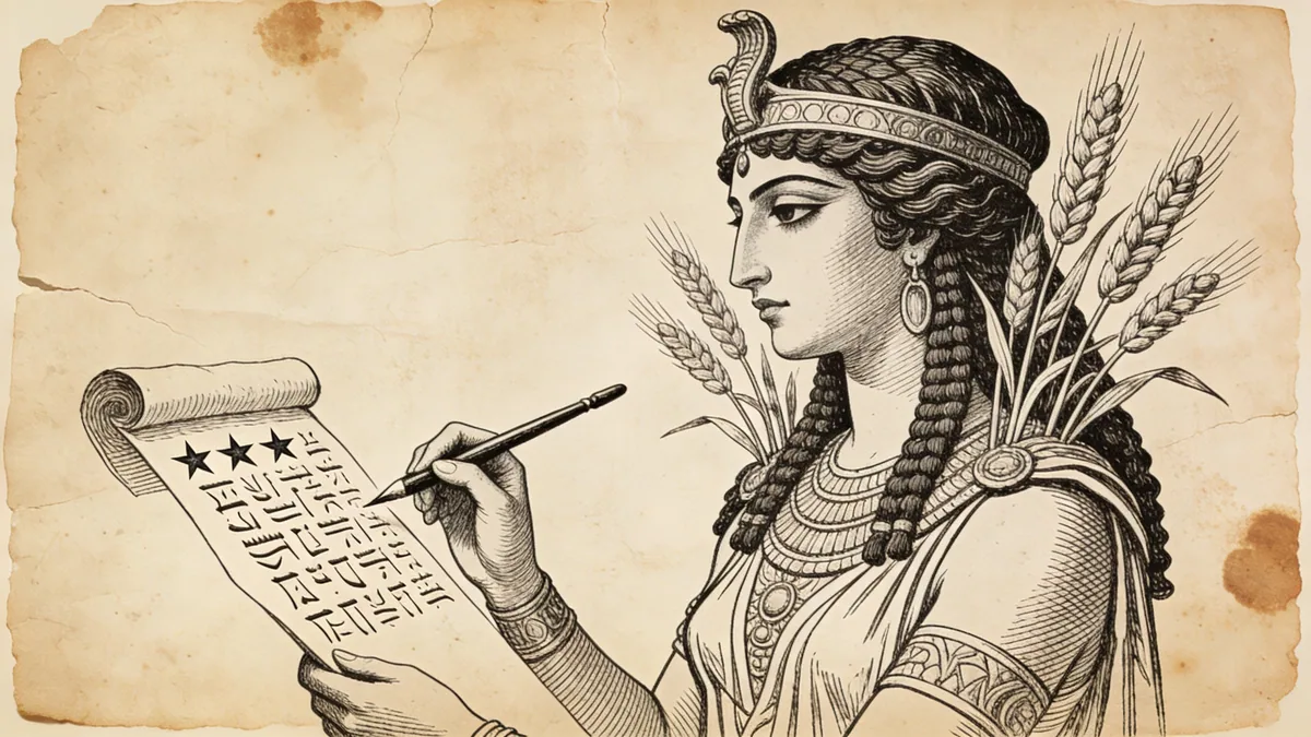 Visual depiction of Nisaba
